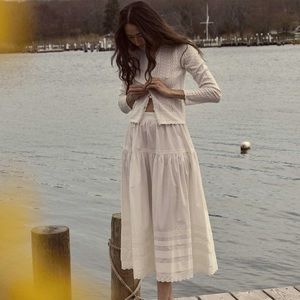 DÔEN Sebastiane Skirt - Powder - XS